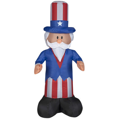 4 ft. Inflatable Uncle Sam