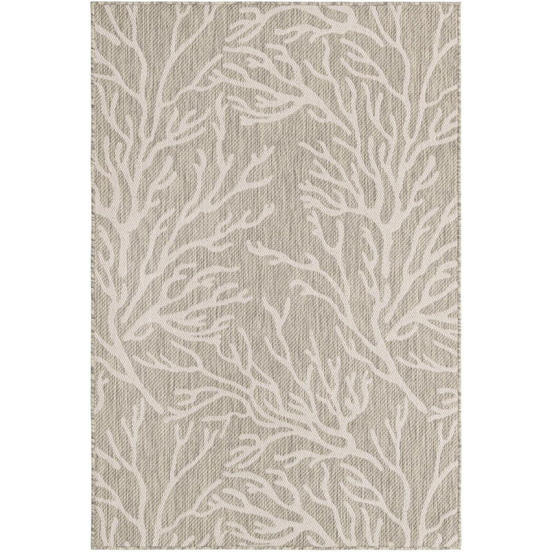 Contemporary Azilynn Area Rug Grey Colour, Rectangle 4'1" x 6'1"