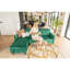 Comeaux 4 Seater Velvet Sofa Bed-1573346822