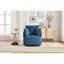 Chaise pivotante rembourrée en velours côtelé-760106810
