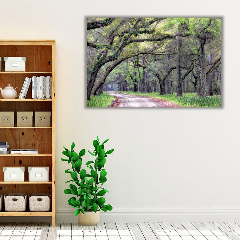 «Dirt Road I», reproduction d'art sur toile, H 32 po x l 48 po