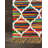 Abstract Handmade Cotton Area Rug in Multi Color - Red-69592718