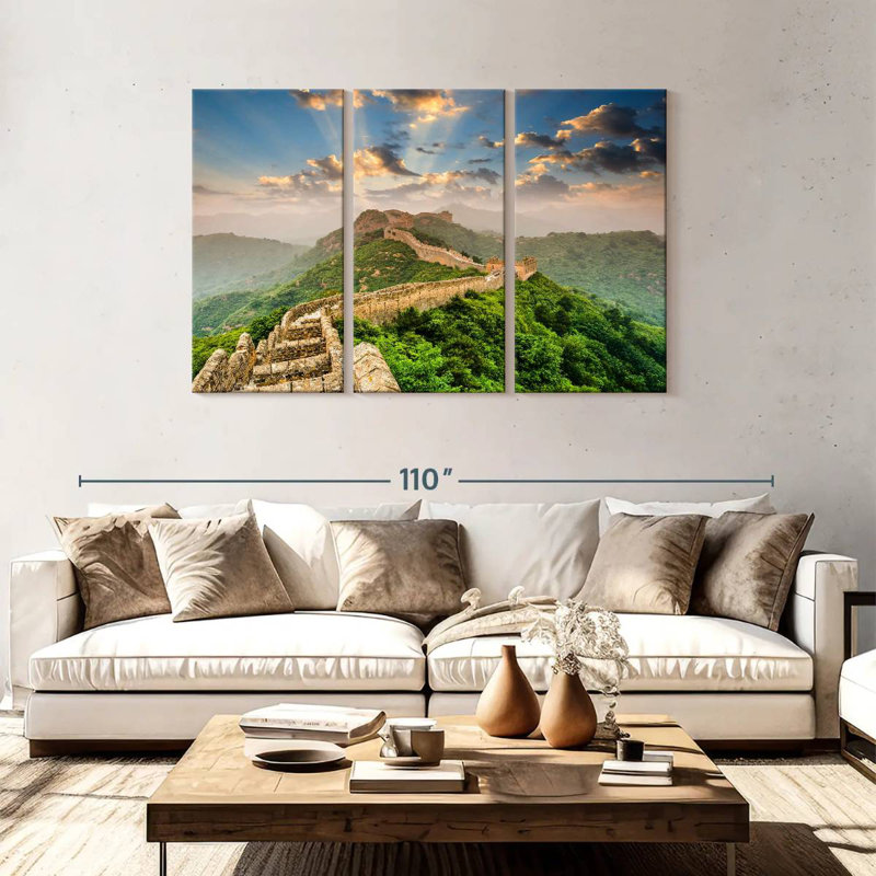 Sebbie The Great Wall Of China, 48" H x 74" W