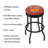 Swivel Upholstered Counter Stool with Steel Frame