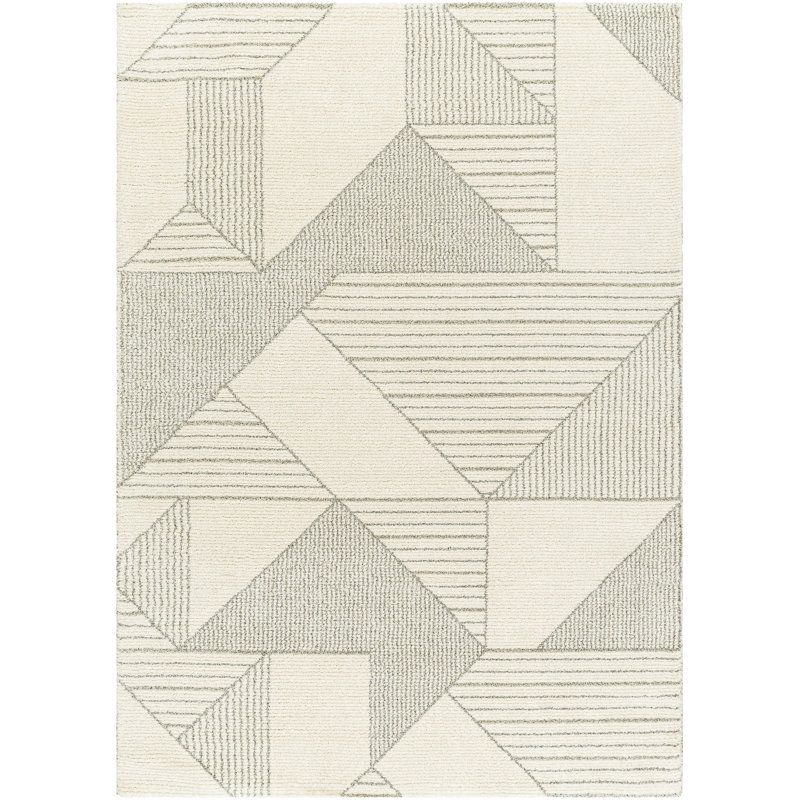Geometric Indoor Rug, Rectangle 9' x 12'