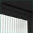 Cabinets Modern 23.62” Two-Door Wall Cabinet with Glass Doors, Two-Tier Storage &amp; Towel Rack – Black Iron + Tempered Glass | Contemporary | Entryway-168166799
