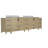 108"W×22"D×34"H Double Sinks Bathroom Vanity Cabinet,Freestangding Storage Vanity Cabinet With White Countertop-1595454455