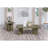 Donovan mango brown square solid wood side table