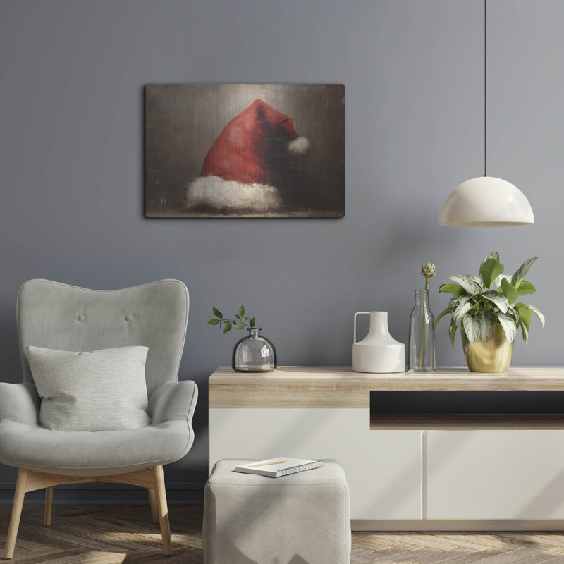 «Santa Hat» par Petals Prints Design, H 16 po x l 24 po