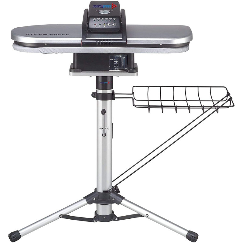 Speedypress 1400W Non Stick Soleplate Stream Press, Silver