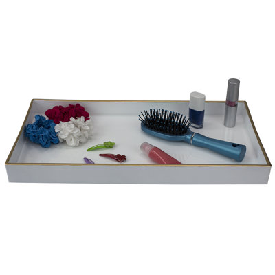Plateau de coiffeuse en plastique 