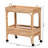 Bartolome Lombok Modern Bohemian Rattan Wine Cart