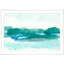 «Teal Coast I» par June Erica Vess - peinture encadrée-1149753233-1110366982