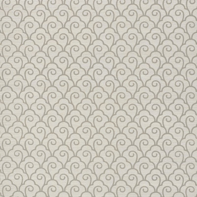 Papier peint sisal Scallop Filigree