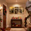 «Christmas Man Decorating Truck with Christmas Wreath», ensemble de 3 impressions d'art sur toile-107479041
