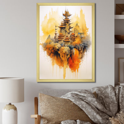Impression sur toile majestueuse, paysages chinois I
