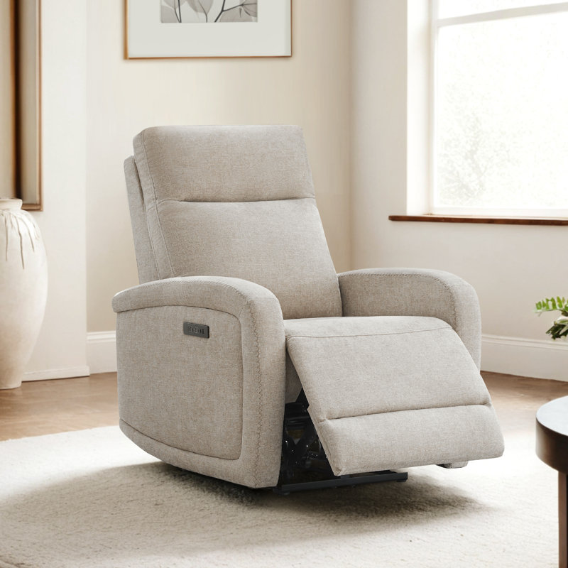 Bricia Zero Wall Power Recliner, Oatmeal
