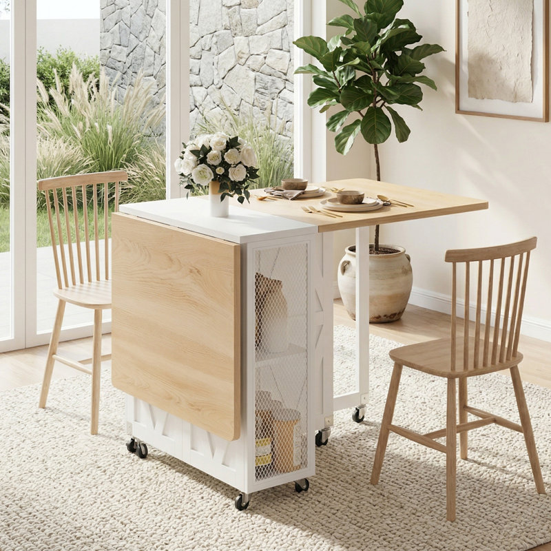Dining Table, Maple White
