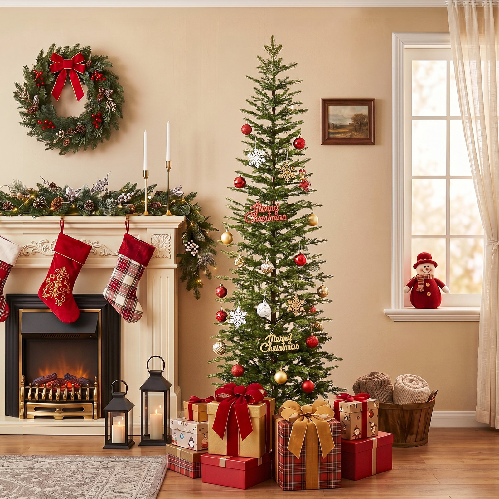Adcock 6' Pine Christmas Tree, 7ft