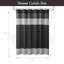 Amherst Striped Faux Silk Shower Curtain-590659877-590659903