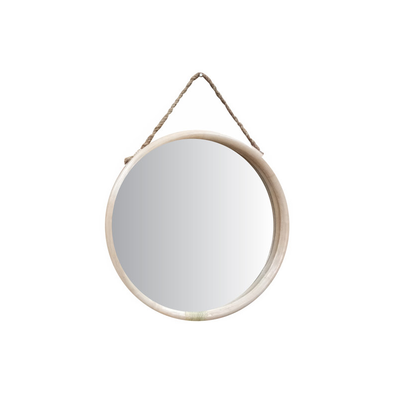 Sushmita Rattan Flat Wall Mirror