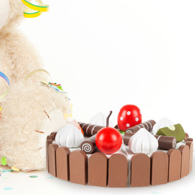 Ensemble d’aliments magnétiques en bois pour enfants