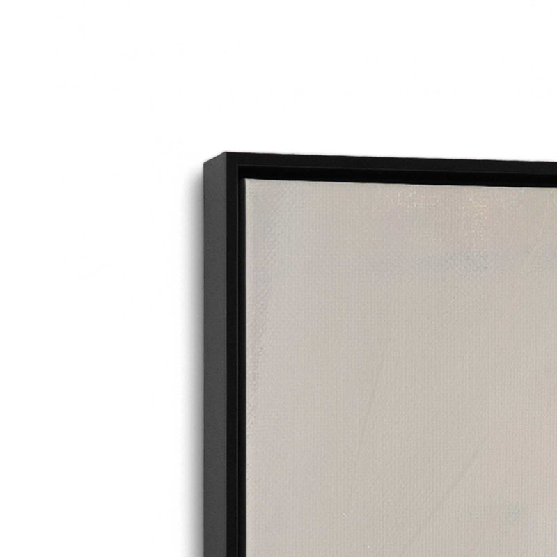 «Split Leaf Serenity» par Dogwood, Toile avec cadre, Noir, L 18 po x H 24 po