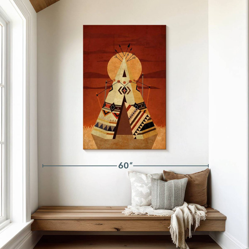 Lelar American Indian Wigwam, 45" H x 30" W