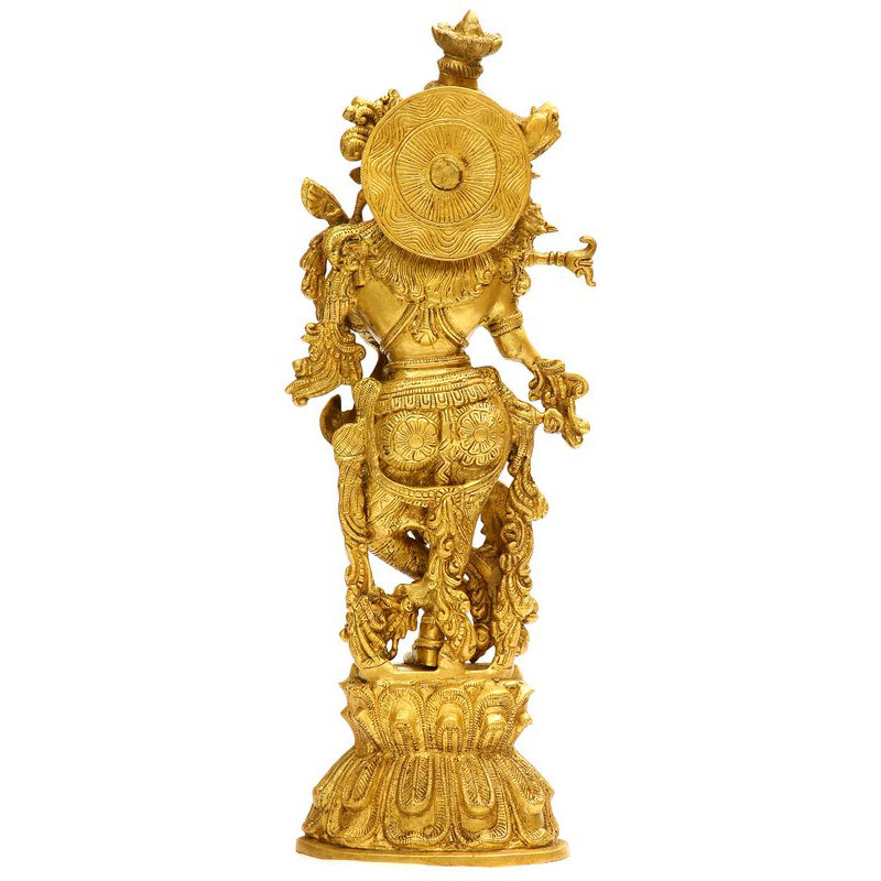 Figurine Murlidhar Krishna, Or