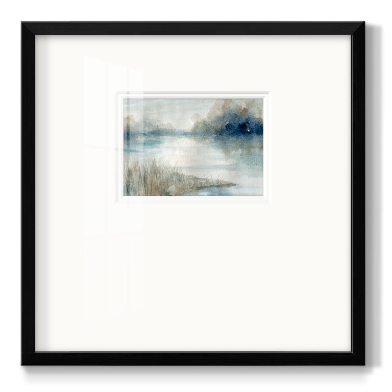 «Still Evening Waterspremium», reproduction encadrée, H 17 po x l 17 po x P 1,25 po