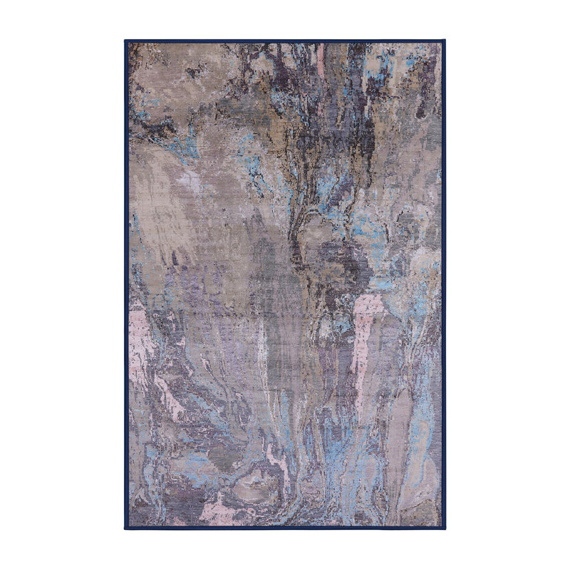 Tapis gris Strope, Rectangle 3 pi x 5 pi