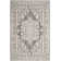 Calidia Oriental Dark Gray/Cream Rug