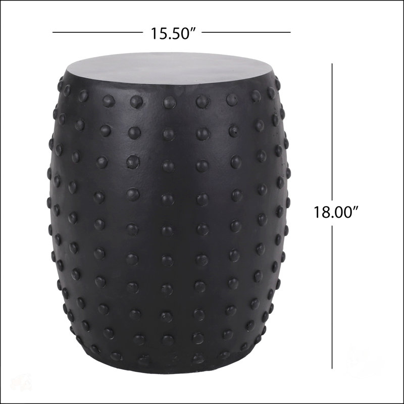 Table d'appoint d'extérieur en béton légère, durable et élégante pour une utilisation polyvalente dans n'importe quel environnement