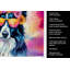 Serviette de cuisine Border Collie Hippie Dawg