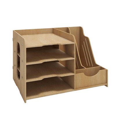 Solid Wood Desk Organiser