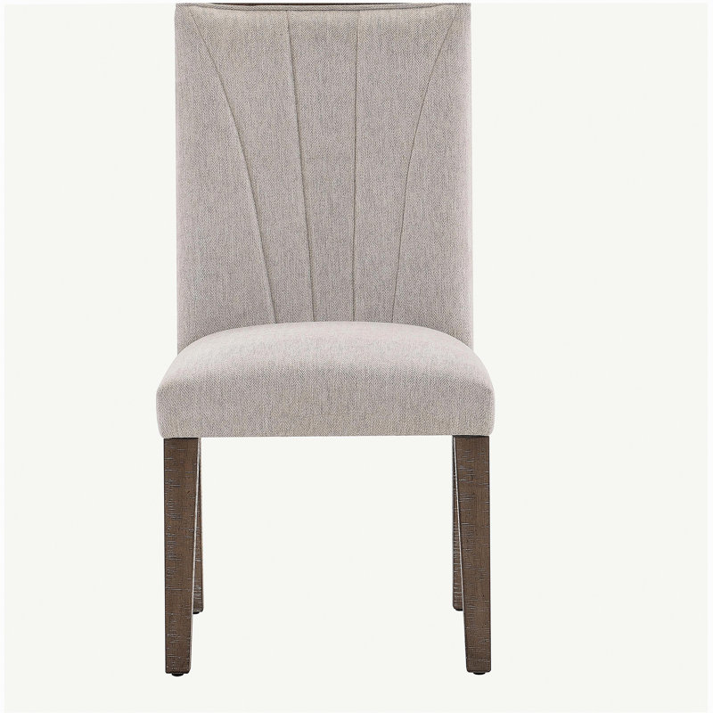 Ensemble de chaises d'appoint au design moderne 2, meubles en bois massif brun
