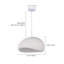 Collyn Extraordinary Pendant Light, 1 Light