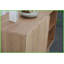 Table basse moderne en bois de noyer avec 4 armoires, meuble télé anti-basculement pour le salon, surface imperméable facile à nettoyer
