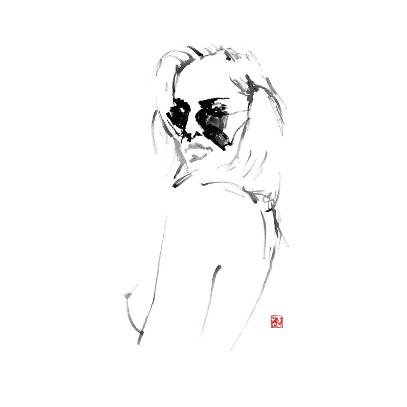 Lunettes by Péchane - Print on Canvas, 66.04 cm H x 45.72 cm W x 1.91 cm D, Wrapped Canvas
