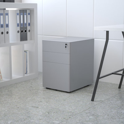 Stephana 15.5 " Wide 3 Vertical Filing Cabinet