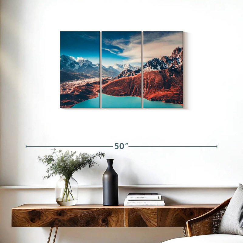 Alvord Himalaya Peaks, 20" H x 33" W