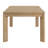 Brown Dining Table With Leaf
