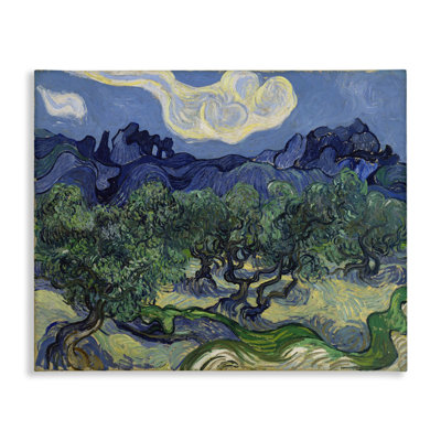 Van Gogh Olive Trees Landscape Canvas Wall Art by one1000paintings