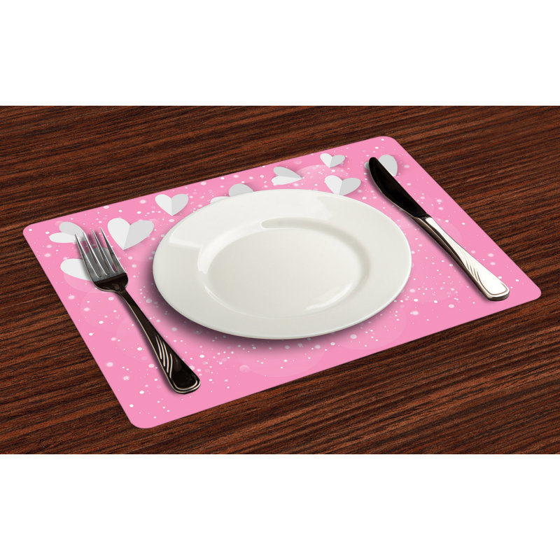 Polyester Abstract Rectangle Placemat