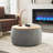 Fabric Upholstered Storage Bench