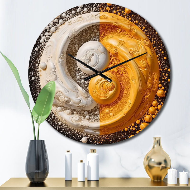 Metal Wall Clock, Small