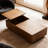51.1" Modern Lift-Top Coffee Table with Hidden Storage & Dual Drawers