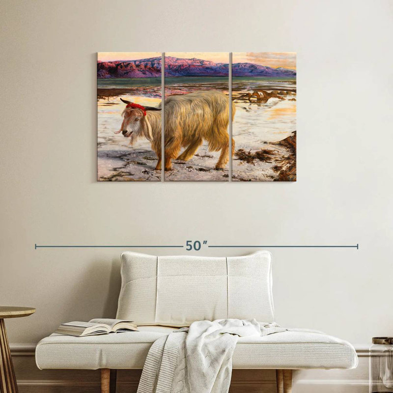 The Scapegoat 1854, 24" H x 38" W