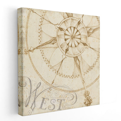 Coast to Coast Sepia IV - reproduction d'art sur toile