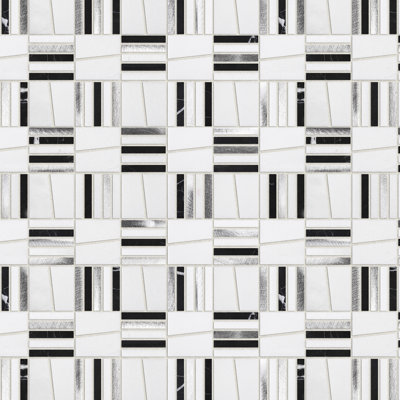 Imperial Random 12''  X 12'' Mosaic Wall Tile